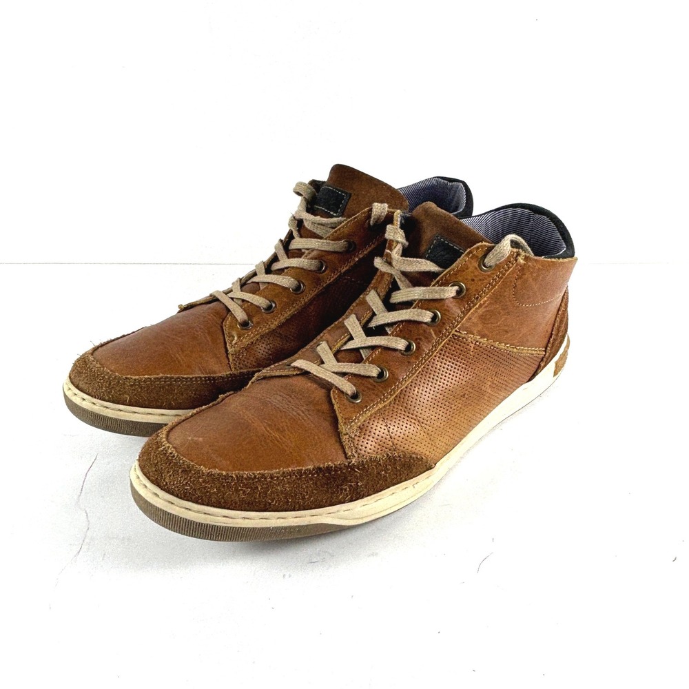 Bullboxer Laytone Leather‎ Ankle Boots Mens US 13 EUR 46 Handmade Portugal